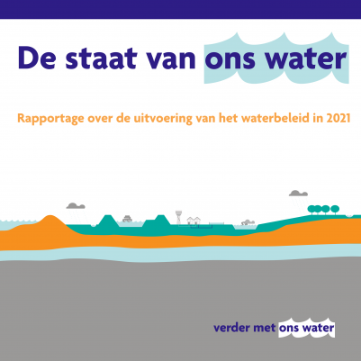 Rapport De staat van ons water 2021, omslag