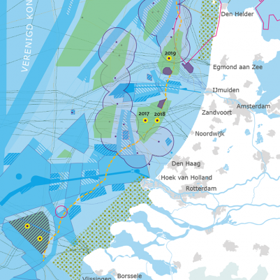De interactieve kaart voor Windenergie op zee